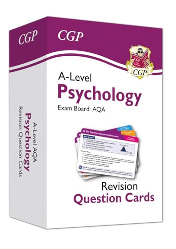 New A-Level Psychology AQA Revision Question Cards (CGP A-Level Psychology)